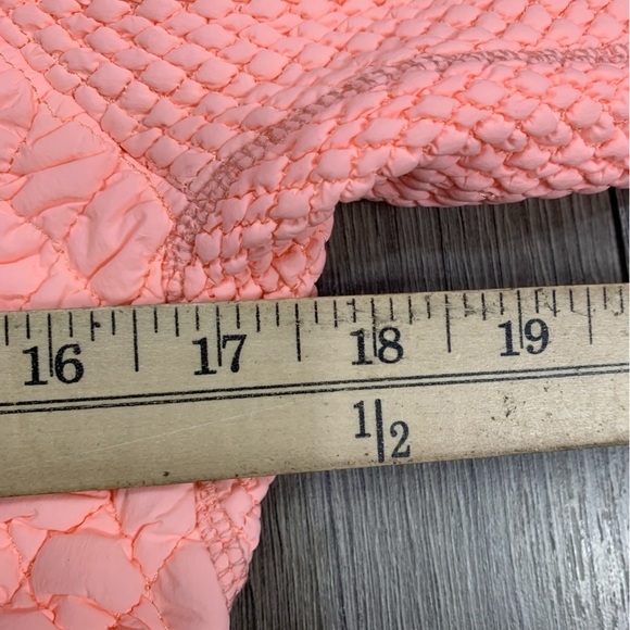 FP Movement By Free people Pink Smock Show Packable Run Jacket Size Small NWOT - Picture 12 of 16